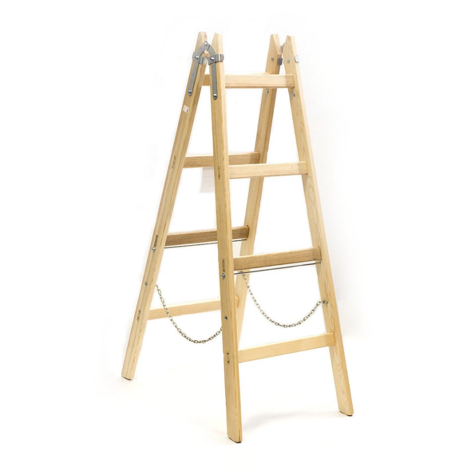 Drabina tynkarska rozstawna - 4 szczeble